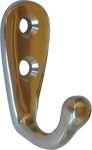 Haken alt, Kleiderhaken im Vintage Stil, kleine antike Wandhaken, Retro Garderobenhaken aus Messing antik, Schlüsselhaken antik